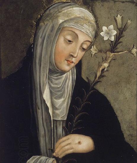 unknow artist St.Catherine of Siena China oil painting art